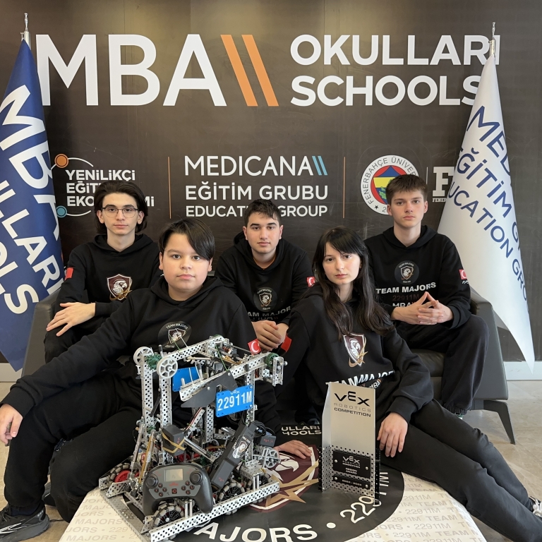 Robotik Dünya Şampiyonasında 5 Türk Takımdan Biri: MBA Okulları
