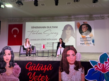 Sinemanın Sultanı MBA Okulları Kocaeli Kampüsünde! “Bin kere daha dünyaya gelsem yine Türkan Şoray olurdum.”