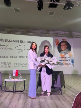 Sinemanın Sultanı MBA Okulları Kocaeli Kampüsünde! “Bin kere daha dünyaya gelsem yine Türkan Şoray olurdum.”